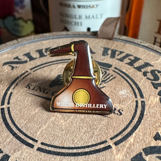 Nikka Yoichi Distillery pin badges (Pot still)