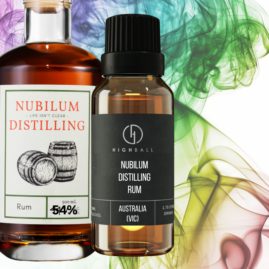Nubilum distilling Rum Cask Strength