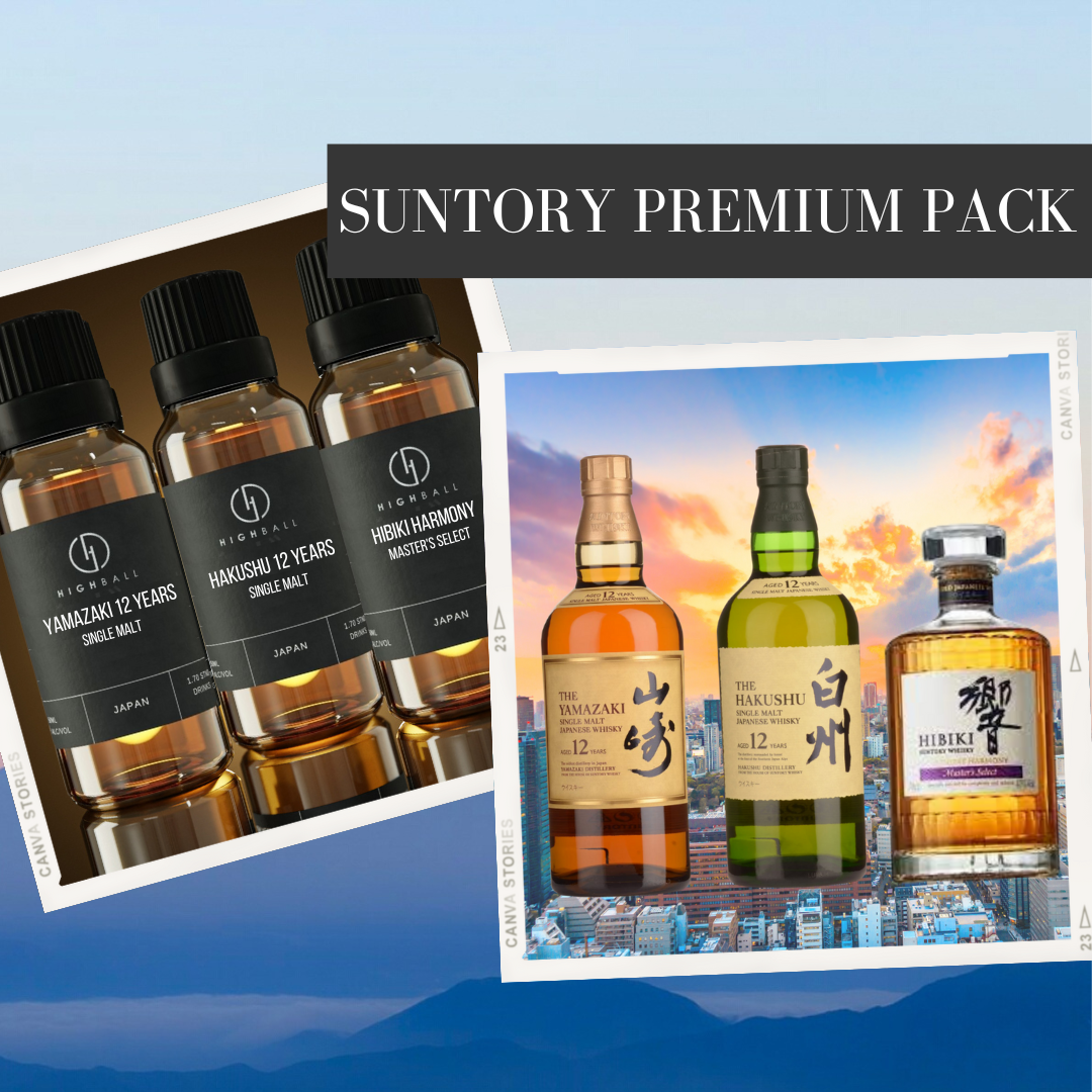 Suntory Premium Pack Japanese (3 x 50ml)