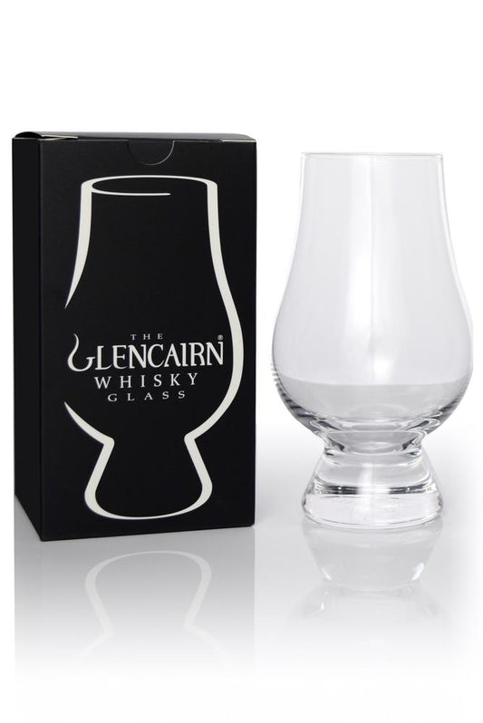 Glencairn - Original Crystal Whisky Glass (in Black & White Gift Box)