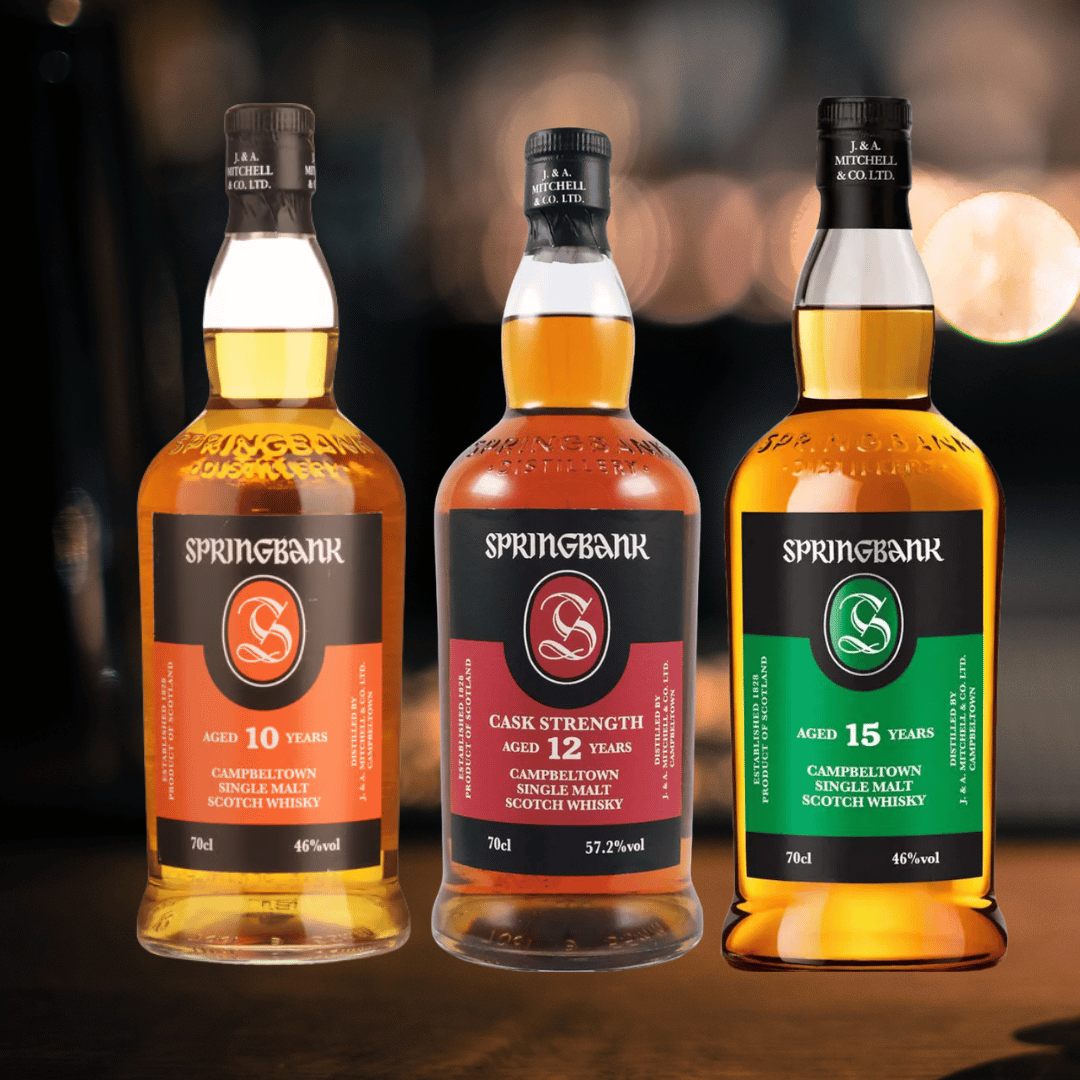 Springbank Whisky (3 x 50ml)