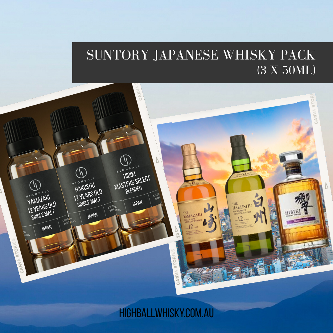 Suntory Premium Pack Japanese (3 x 50ml)