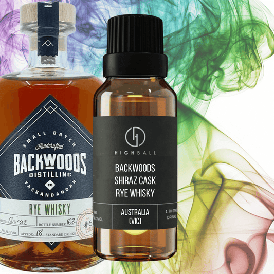 Backwoods Shiraz Cask Rye Whisky