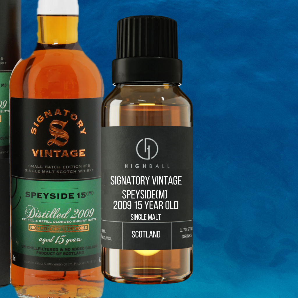 2009 Signatory Vintage Speyside (M) 15 Year Old