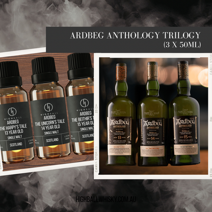 Ardbeg Anthology Trilogy (3x50ml)
