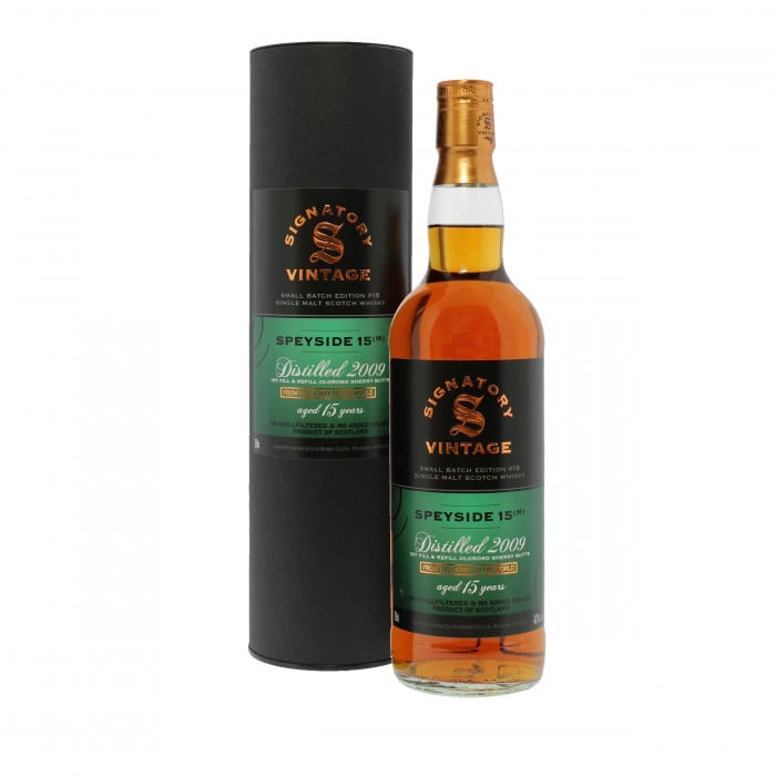 2009 Signatory Vintage Speyside (M) 15 Year Old
