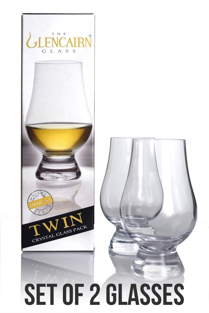 Glencairn - Original Crystal Whisky Glass (Qty2 in Twin Gift Box)