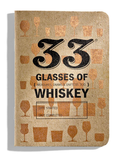 Original Whiskey Journal - 33 Glasses of Whiskey